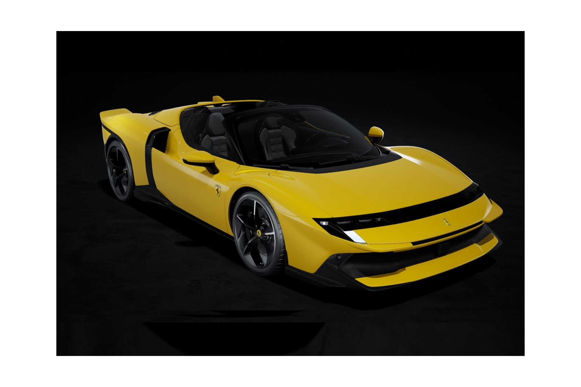 FERRARI 849 TESTAROSSA SPIDER GIALLO MODENA PRESS VERSION / ФЕРРАРИ 849 ТЕСТАРОССА СПАЙДЕР ПРЕСС ВЕРСИОН 1:43 ЖЕЛТЫЙ