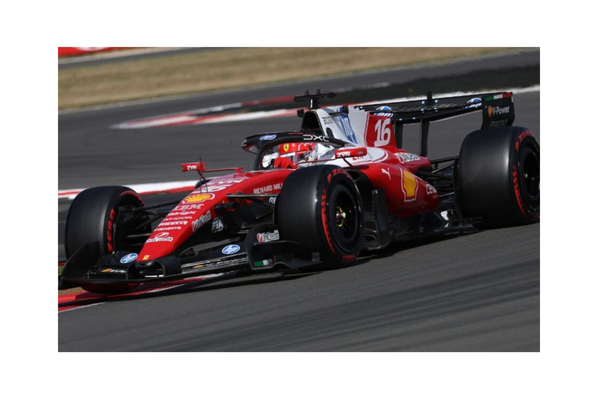 FERRARI SF26 F1 BRITISH GRAND PRIX - WINNER LECLERC METAL DIECAST / ФЕРРАРИ СФ26 Ф1 БРИТАНСКИЙ ГРАН-ПРИ 1:43