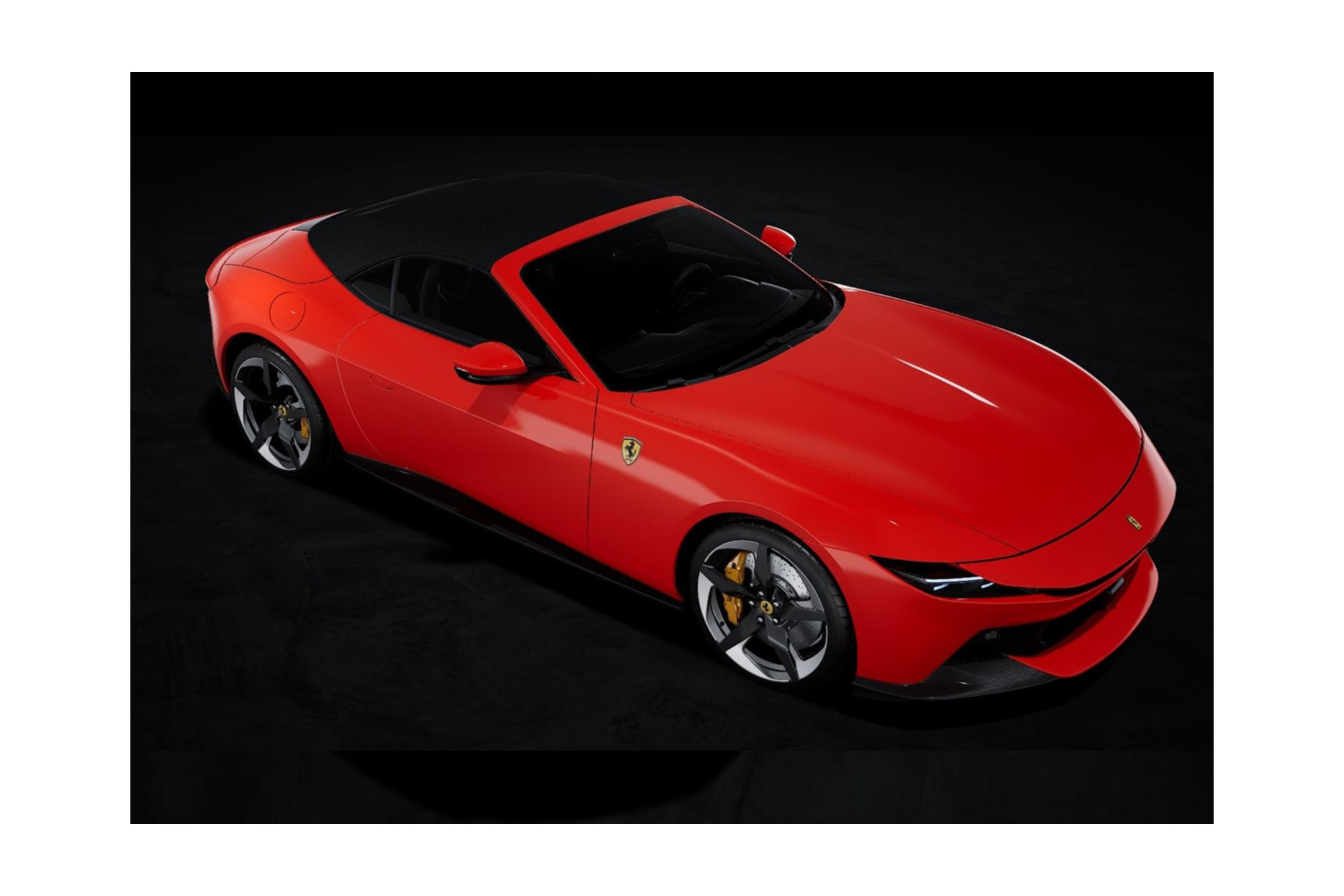 FERRARI AMALFI SPIDER ROSSO CORSA / ФЕРРАРИ АМАЛФИ СПАЙДЕР 1:43 КРАСНЫЙ