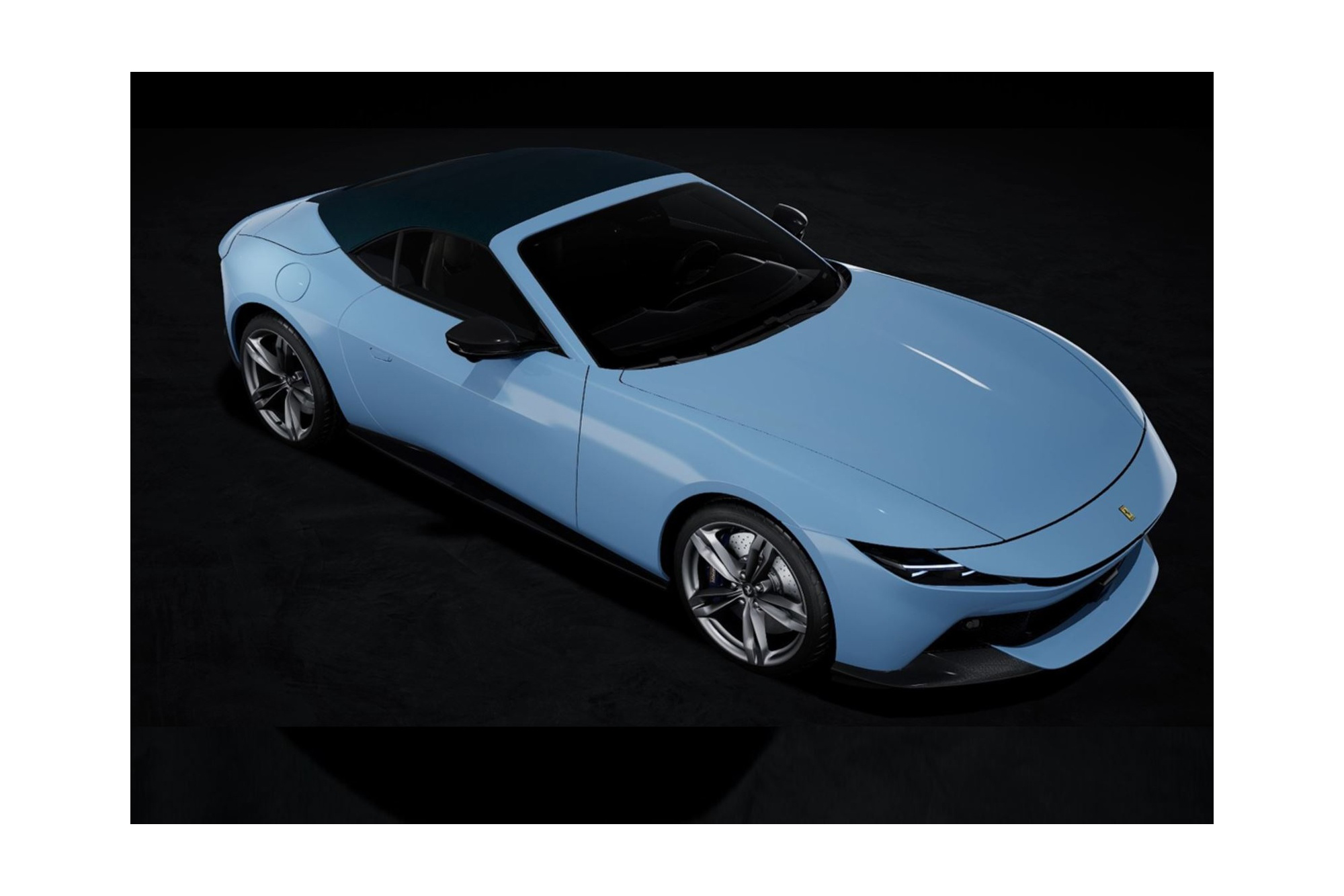 FERRARI AMALFI SPIDER AZZURRO LA PLATA / ФЕРРАРИ АМАЛФИ СПАЙДЕР ЛА ПЛАТА 1:43 ГОЛУБОЙ