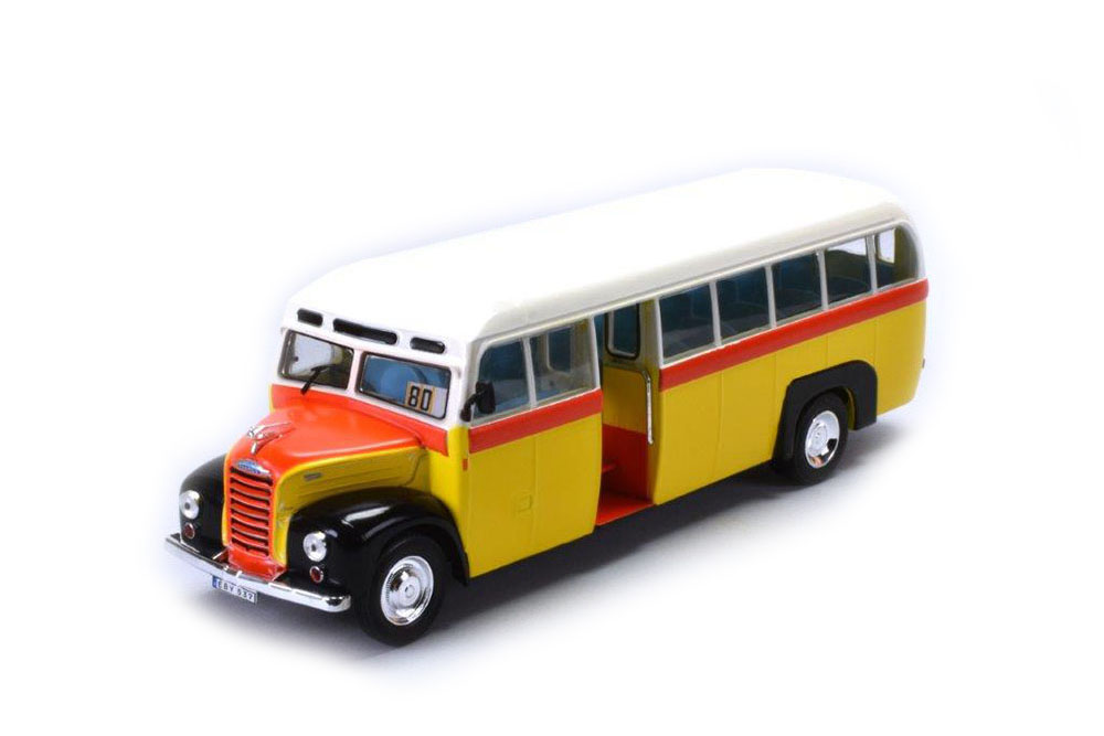 FORD THAMES ET7 MALTA 1952 YELLOW WITH WHITE