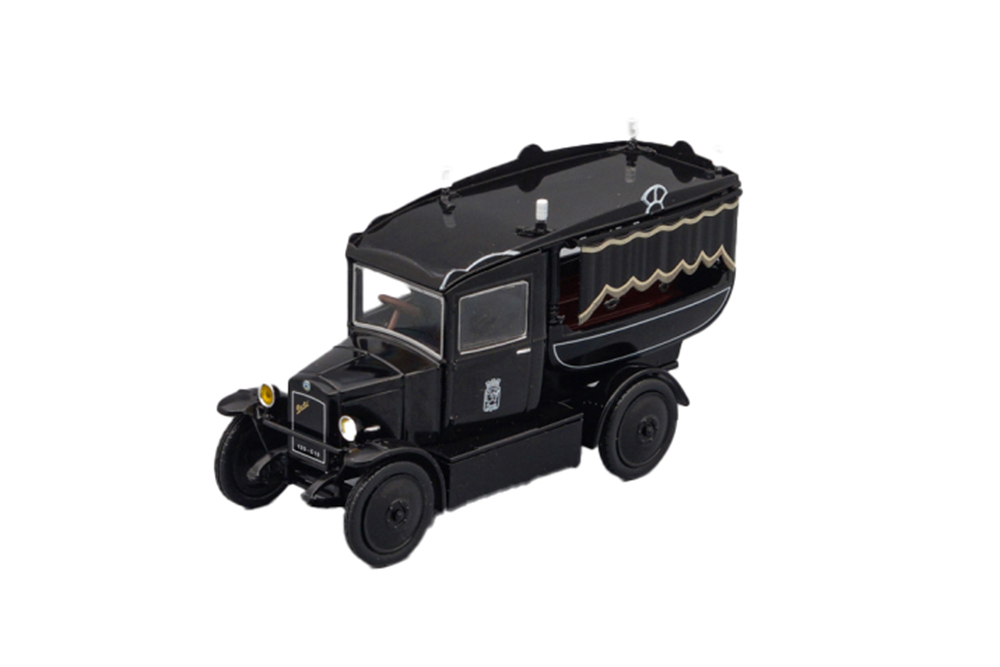 BERLIET VTB MORTUAIRE ELECTRIQUE (КАТАФАЛК) 1924 BLACK