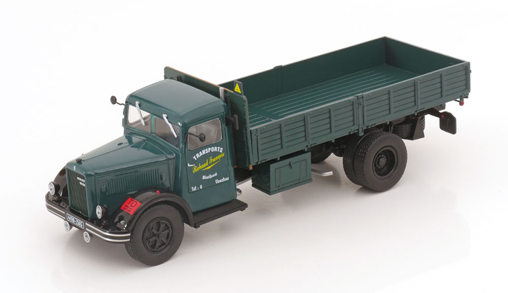 BERLIET GDR 7W TIPPER TRUCK 1949 DARKGREEN