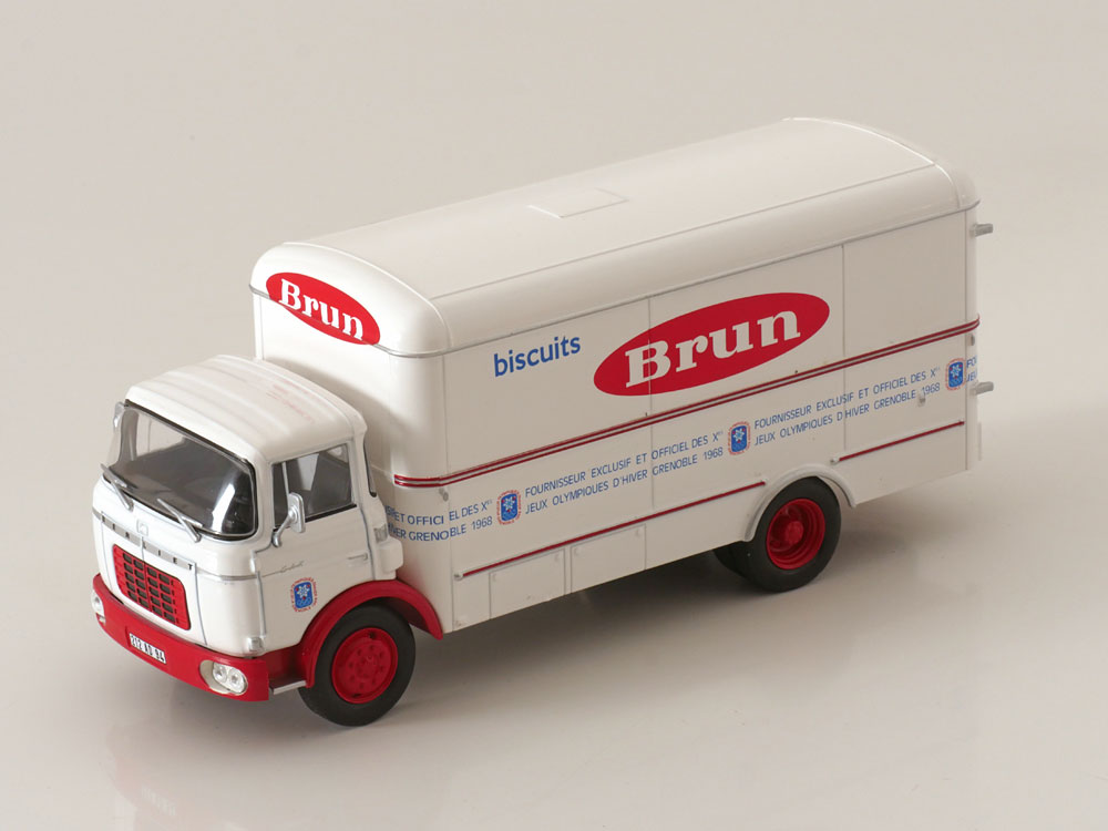 BERLIET GAK BISCUITS BRUN 1959 WHITE RED