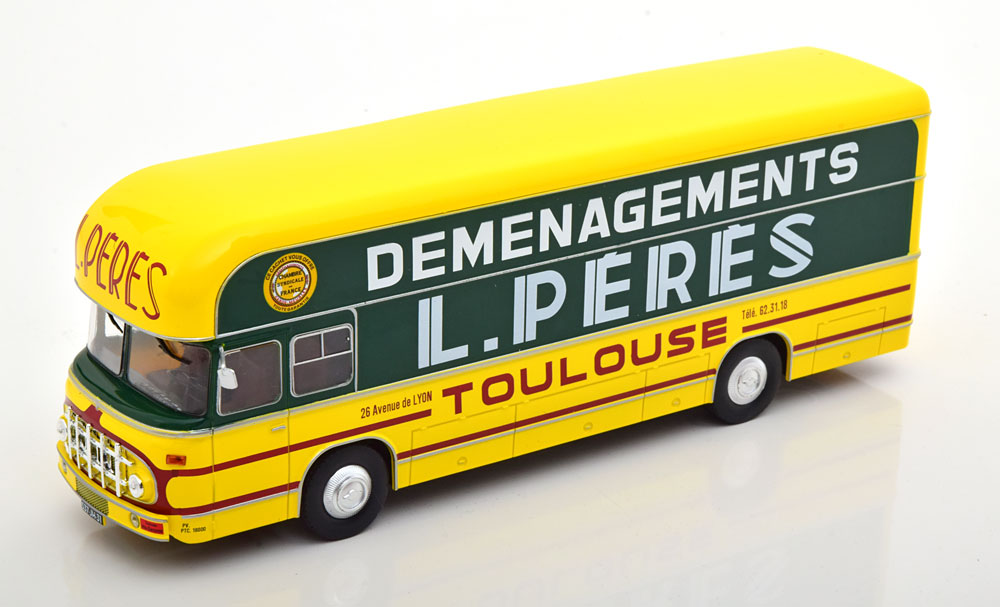BERLIET PLR 8 MU DEMENAGEMENTS YELLOW GREEN RED