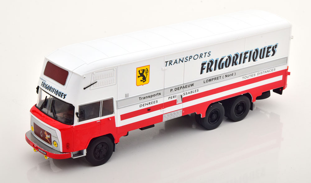BERLIET GPRK10 FRIGORIFIQUES WHITE RED