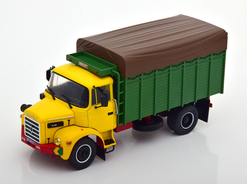 BERLIET GL 900 1976 GREEN YELLOW RED