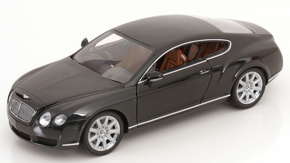 BENTLEY CONTINENTAL GT BLACK METALLIC