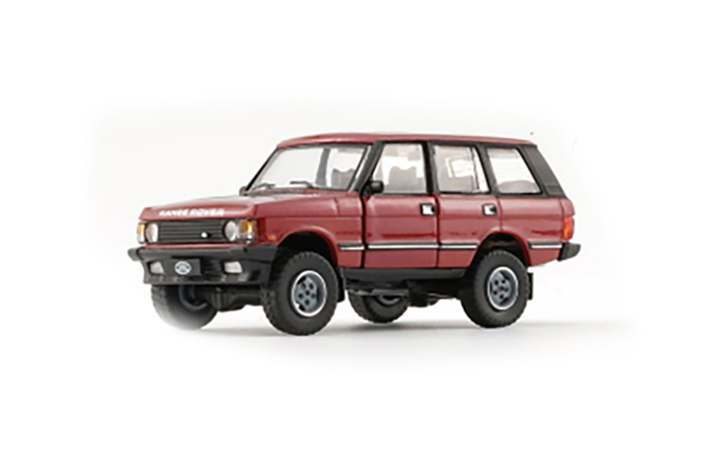 RANGE ROVER CLASSIC LSE (1992), RED LEFT HAND DRIVE (ДЛИНА МОДЕЛИ 6-10 СМ)