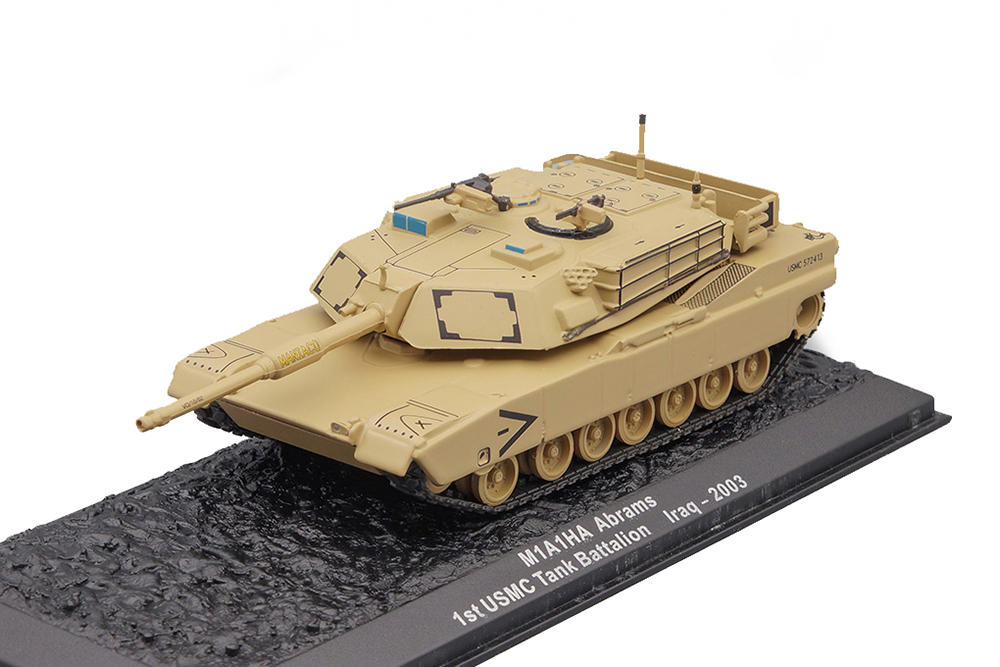 TANK PANZER M1A1HA ABRAMS 1 USMC TANK BATTALION IRAQ 2003 (AM06)