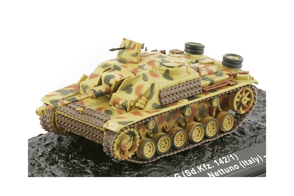 TANK PANZER STUG. III AUSF. G (SD-KFZ. 142/1) FSH.PZ.DIV. HERMANN GORING NETTUNO (ITALY) 1944 (AM35)