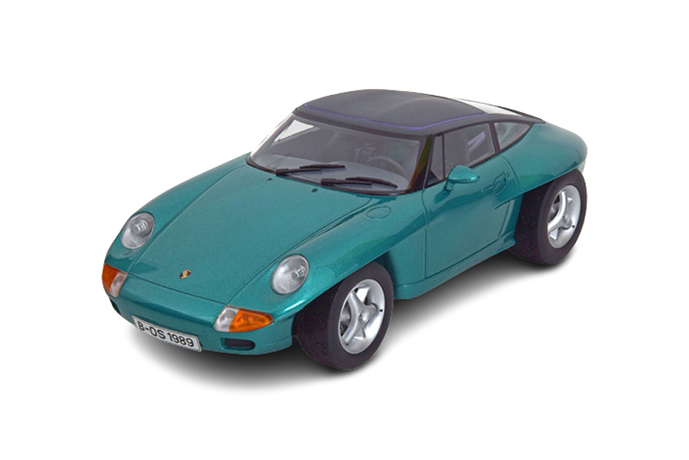PORSCHE PANAMERICANA CONCEPT CAR IAA FRANKFURT 1989 GREEN METALLIC/GREY LIMITED EDITION 1000 PCS.