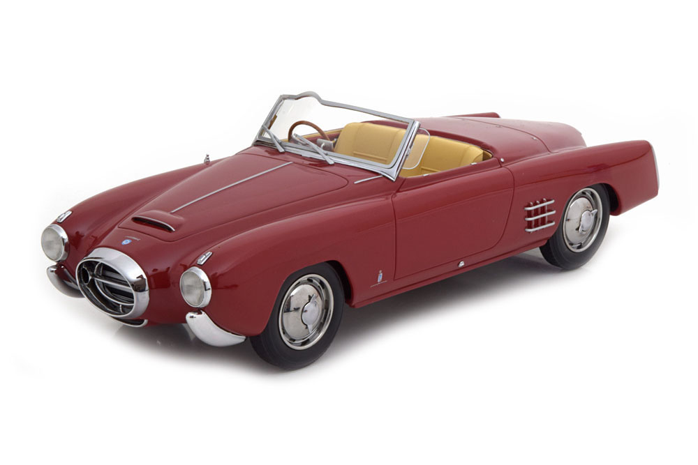 LANCIA AURELIA RHD PF200 C SPIDER 1953 DARK RED / LANCIA AURELIA RHD PF200 C ПАУК 1953 ТЕМНО-КРАСНЫЙ