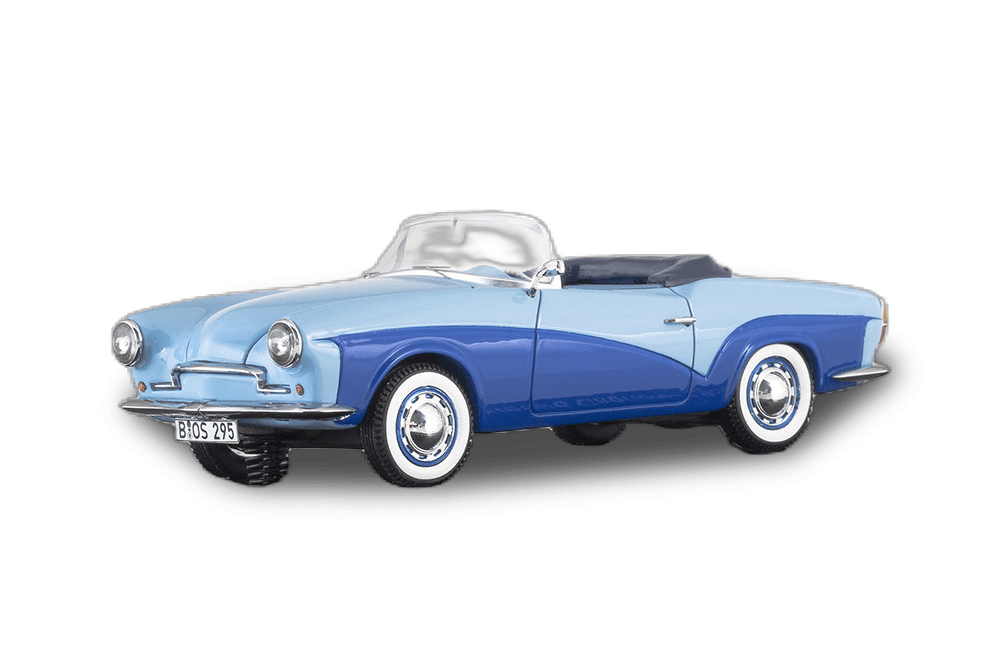 ROMETSCH LAWRENCE CONVERTIBLE 1957 BLUE