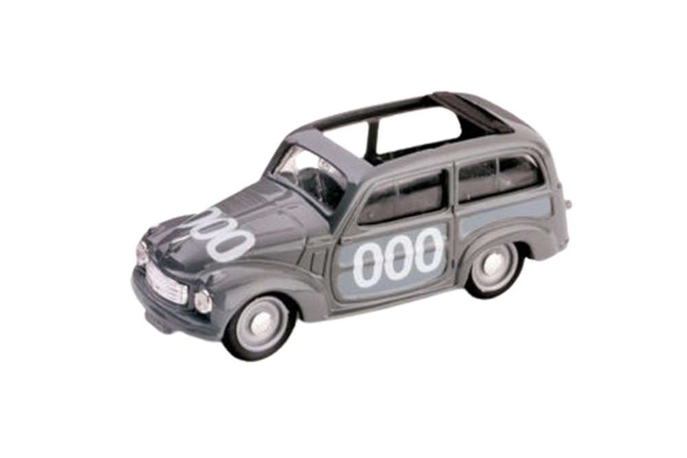 FIAT 500C BELVEDERE 38A TARGA FLORIO 000 COMMISSARI DI GARA 1954 GREY