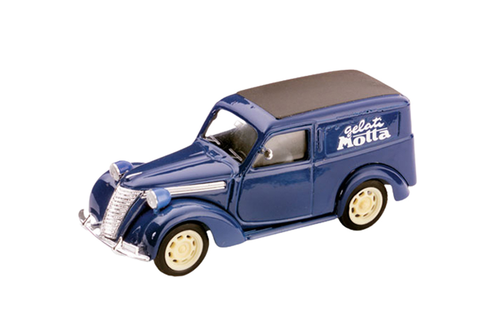 FIAT 1100 FURGONE GELATI MOTTA 1950 SERIE A NANNA DOPO CAROSELLO DARK BLUE