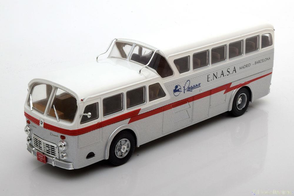 PEGASO Z-403 MONOSCOCCA 1951 SILVER WHITE RED