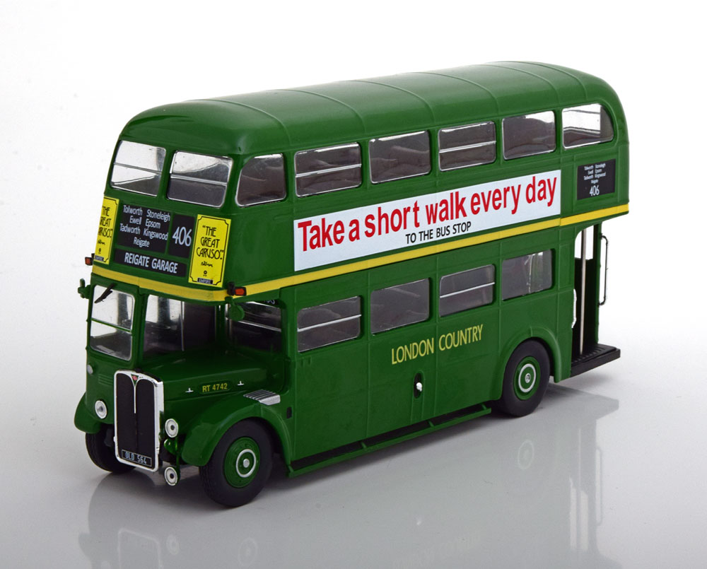 AEC REGENT III RT LONDON COUNTRY 1947 GREEN