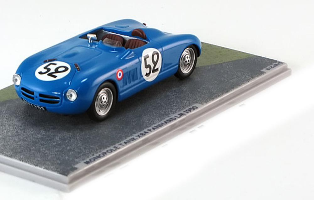 PANHARD MONOPOLE TANK X84 NO 52 24H LE MANS 1950 BLUE