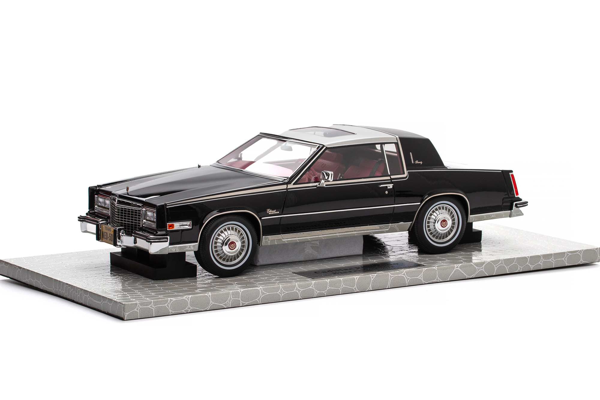 CADILLAC ELDORADO BIARRITZ COUPE 1980 BLACK / КАДИЛЛАК ЭЛЬДОРАДО БИАРРИЦ КУПЕ 1980 ЧЕРНЫЙ (ЛИМИТ 20/50)