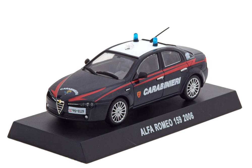 ALFA ROMEO 159 2006 CARABINIERI ITALIAN POLICE