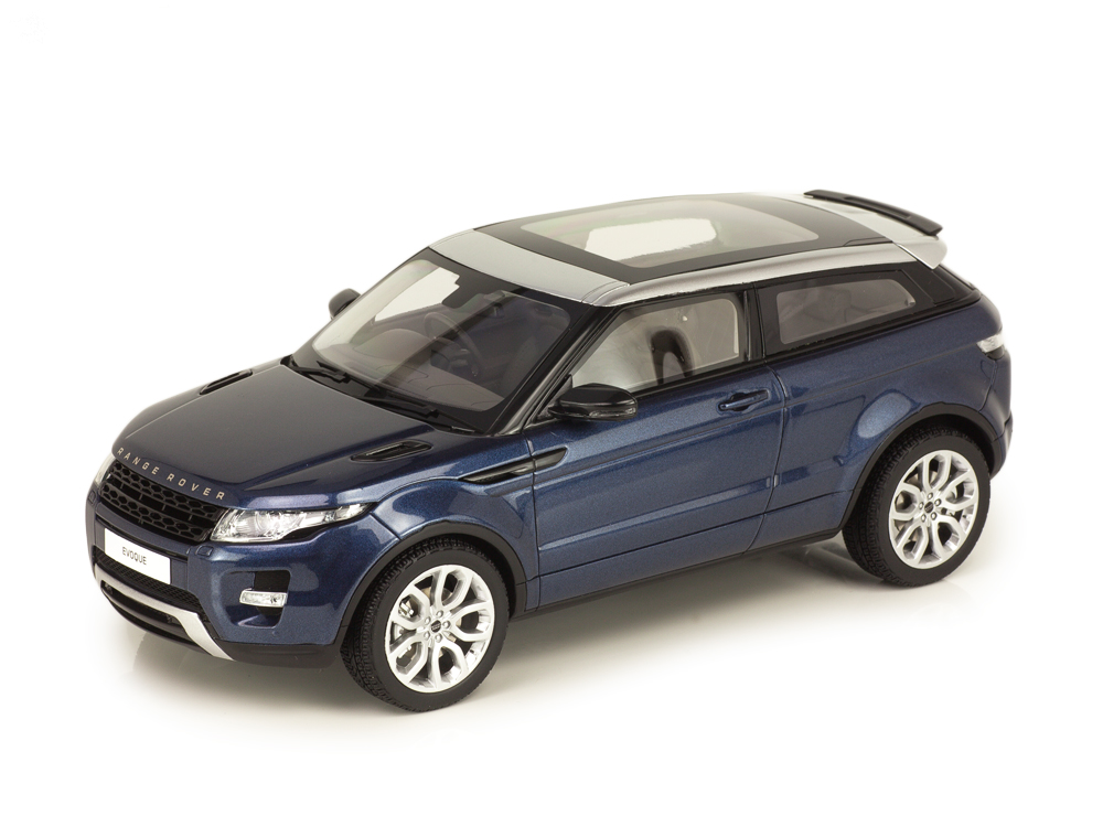 RANGE ROVER EVOQUE 2011 3D СИНИЙ МЕТАЛЛИК