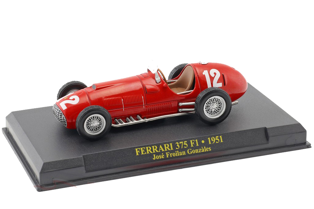 FERRARI 375 F1 #12 JOSE FROILAN GONZALEZ 1951 / ФЕРРАРИ 375 КРАСНЫЙ