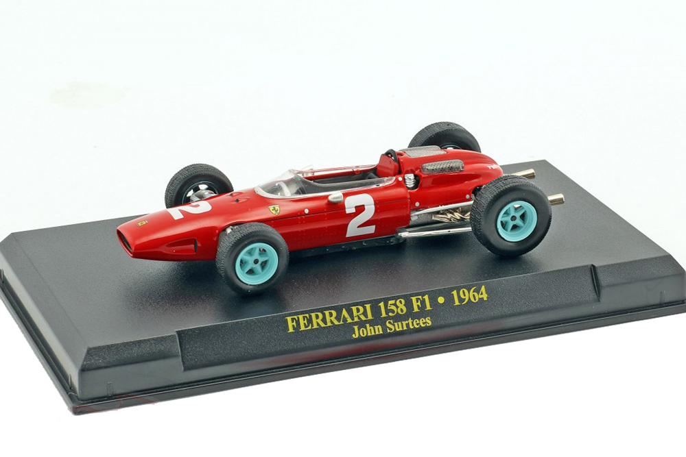 FERRARI 158 #2 JOHN SURTEES  WORLD CHAMPION 1964 / ФЕРРАРИ 158 КРАСНЫЙ