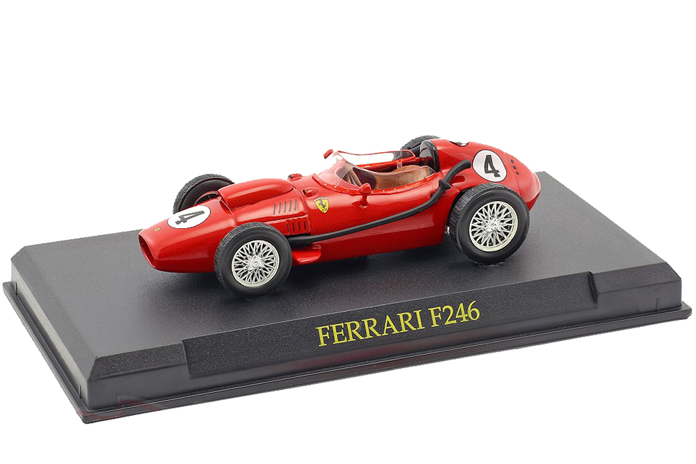 FERRARI F246 #4 MIKE HAWTHORNE WORLD CHAMPION 1958 / ФЕРРАРИ Ф246 КРАСНЫЙ