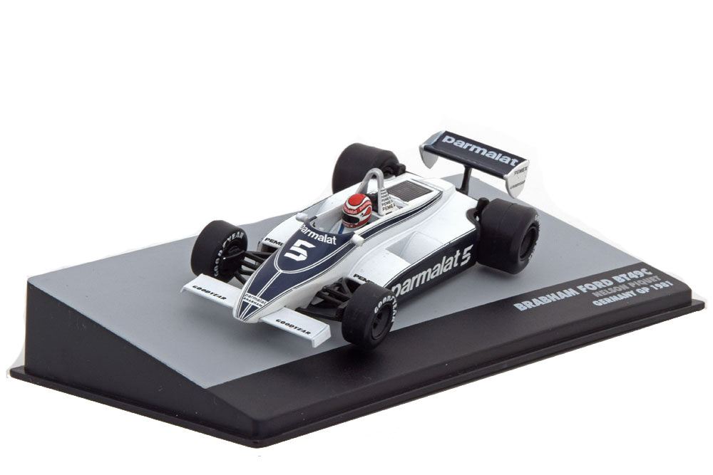 BRABHAM BT49C #5 WORLD CHAMPION N. PIQUET GP GERMANY 1981 / БРАБХАМ БТ49С