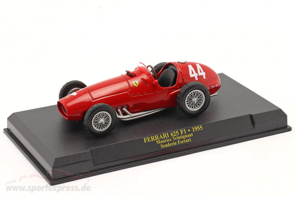 FERRARI 625F1 #44 MAURICE TRINTIGNANT WINNER MONACO GP 1955 / ФЕРРАРИ 625Ф1 КРАСНЫЙ