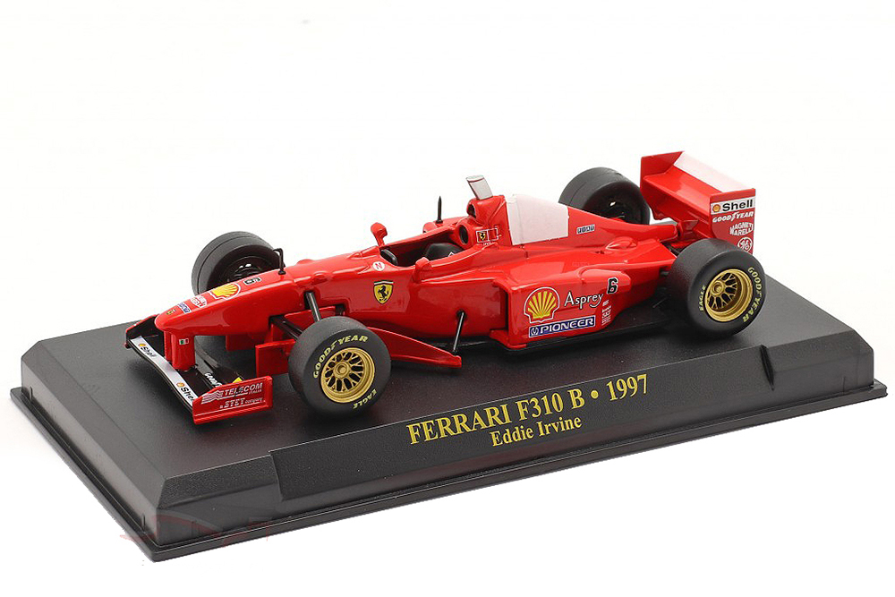 FERRARI F310B #6 EDDIE IRVINE 1997 / ФЕРРАРИ Ф310Б КРАСНЫЙ