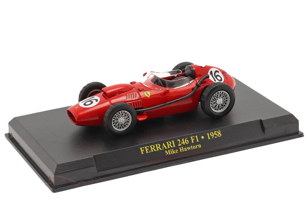 FERRARI 246 #16 MIKE HAWTHORN WORLD CHAMPION FORMULA 1 1958 / ФЕРРАРИ 246 КРАСНЫЙ