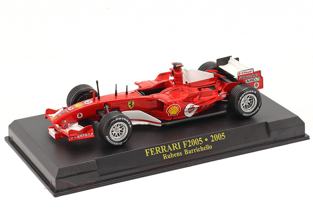 FERRARI F2005 #2 RUBENS BARRICHELLO 2005 / ФЕРРАРИ Ф2005 КРАСНЫЙ