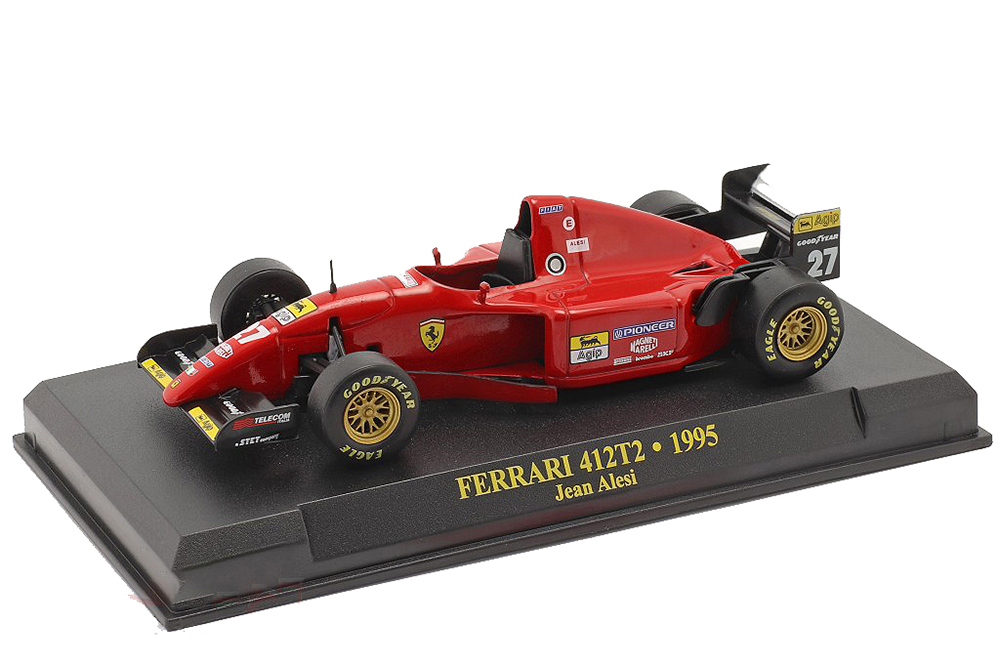 FERRARI 412T2 #27 JEAN ALESI 1995 / ФЕРРАРИ 412Т2 КРАСНЫЙ