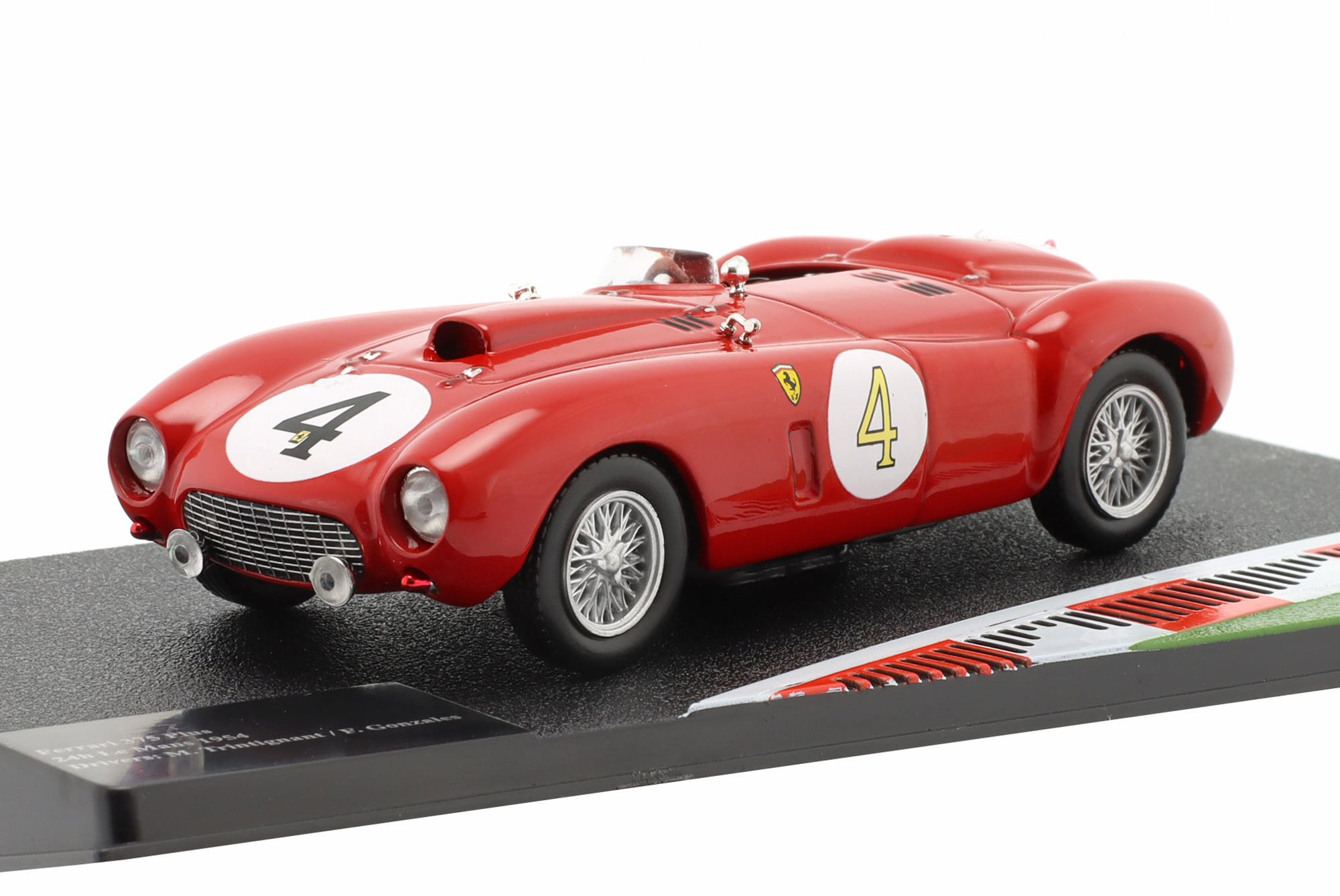 FERRARI 375 PLUS #4 WINNER 24H LEMANS 1954 TRINTIGNANT, GONZÁLEZ / ФЕРРАРИ 375 ПЛУС ПОБЕДИТЕЛЬ 24 ЧАСА ЛЕ-МАН ТРИНТИГНАНТ ГОНЗАЛЕЗ