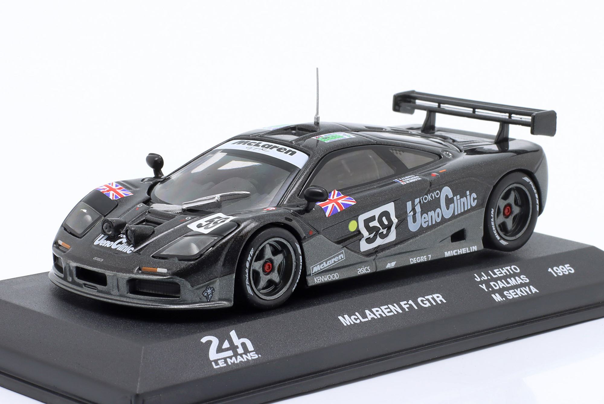 MCLAREN F1 GTR #59 WINNER 24H LEMANS 1995 DALMAS, SEKIYA, LEHTO / МАКЛАРЕН ФОРМУЛА-1 ГТР ПОБЕДИТЕЛЬ 24 ЧАСА ЛЕ-МАН ДАЛМАС СЕКИЯ ЛЕХТО