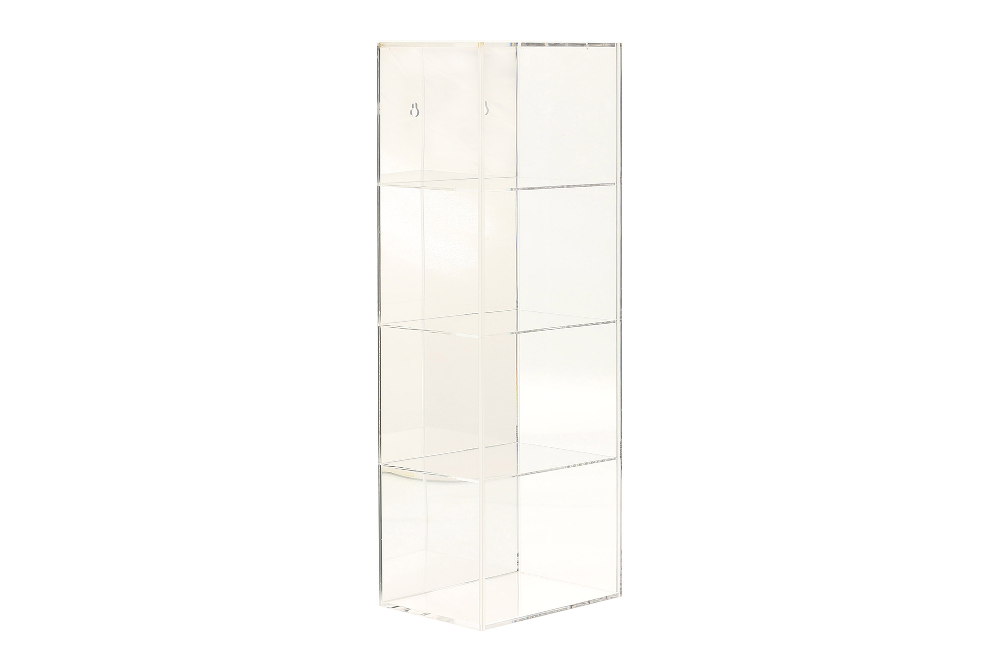 HIGH QUALITY MIRRORED SHOWCASE WITH 4 COMPARTMENTS FOR HELMETS IN SCALE / ХИГХ КВАЛИТЙ МИРРОРЕД БОКС 4 КОМПАРТМЕНЦ ДЛЯ ХЕЛМЕЦ ПРОЗРАЧНЫЙ ЗЕРКАЛЬНЫЙ