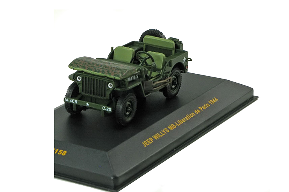 JEEP WILLYS LIBERATION DE PARIS 1944