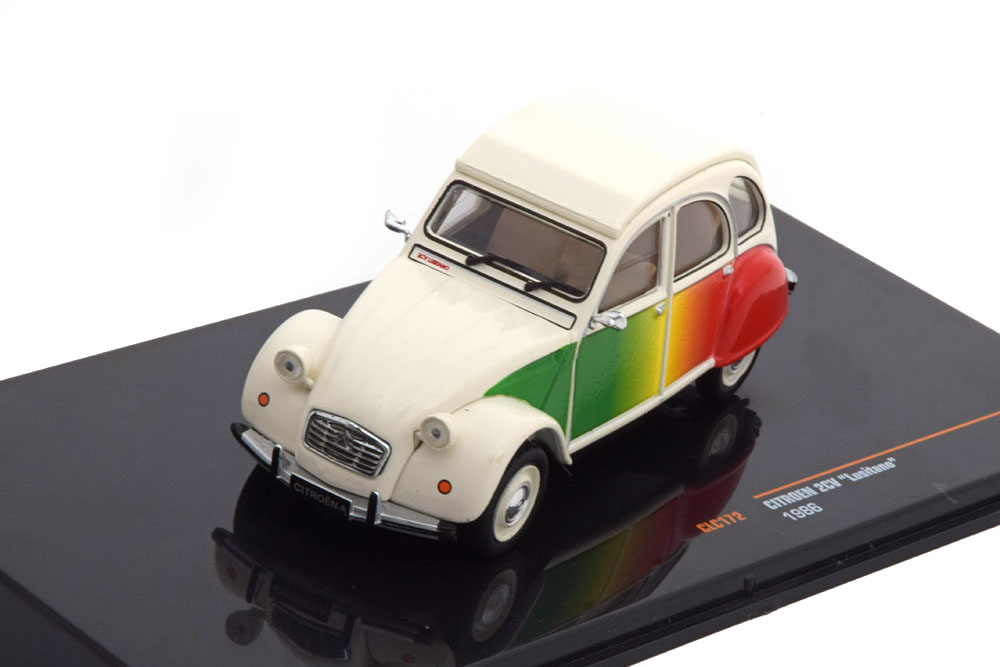 CITROEN 2CV LUSITANO 1986 WHITE/RAINBOW