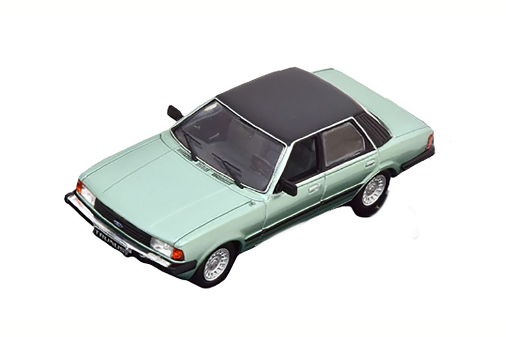 FORD TAUNUS GHIA (TC3) 1983 METALLIC LIGHT GREEN/BLACK