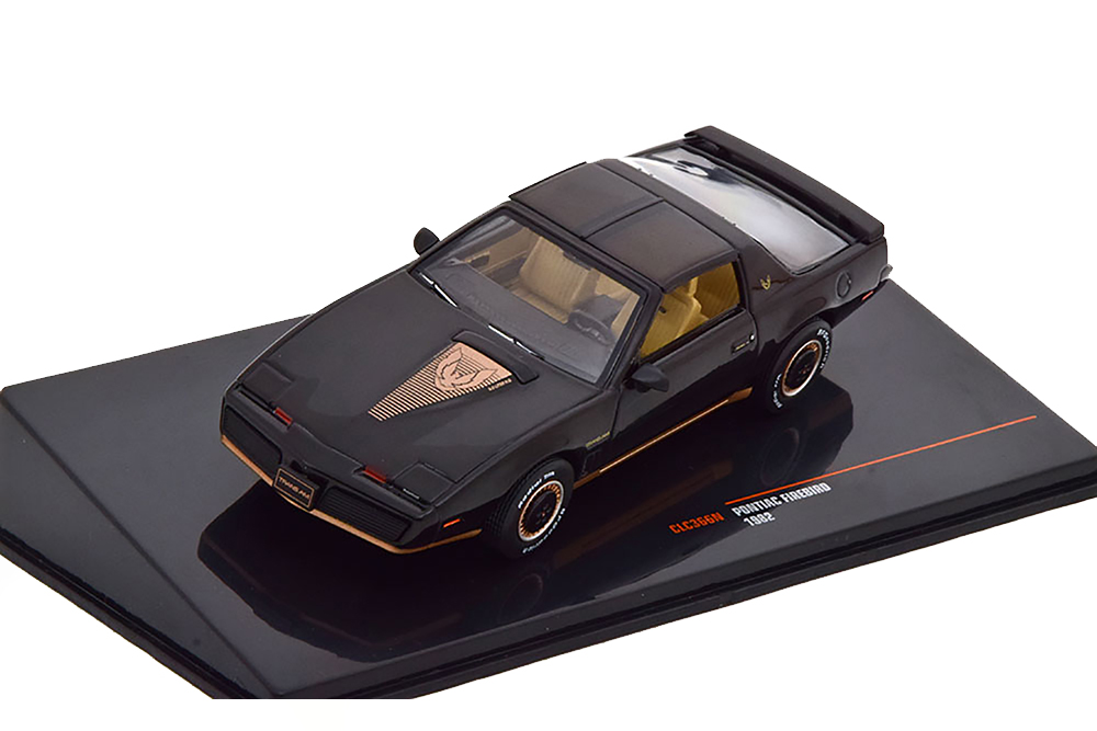 PONTIAC FIREBIRD 1982 BLACK/DECORATED