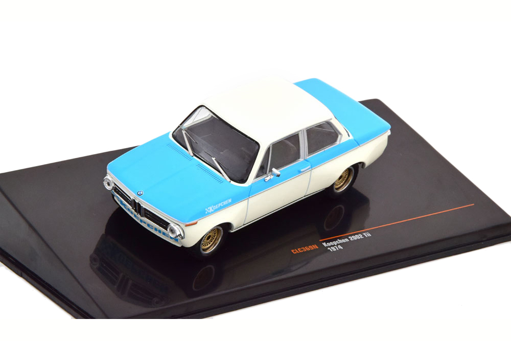 BMW KOEPCHEN 2002 TII 1974 WHITE/BLUE