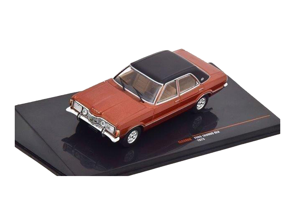 FORD TAUNUS GLX 1973 COPPER/BLACK / ФОРД TAUNUS GLX 1973 МЕДНЫЙ/ЧЕРНЫЙ