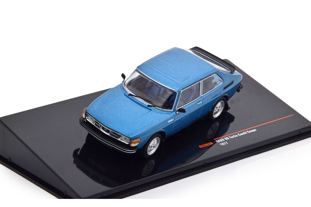 SAAB 99 TURBO COUPE 1977 METALLIC BLUE