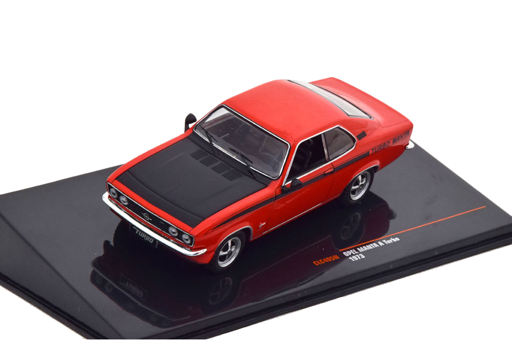 OPEL MANTA A TURBO 1973 RED/MATT BLACK
