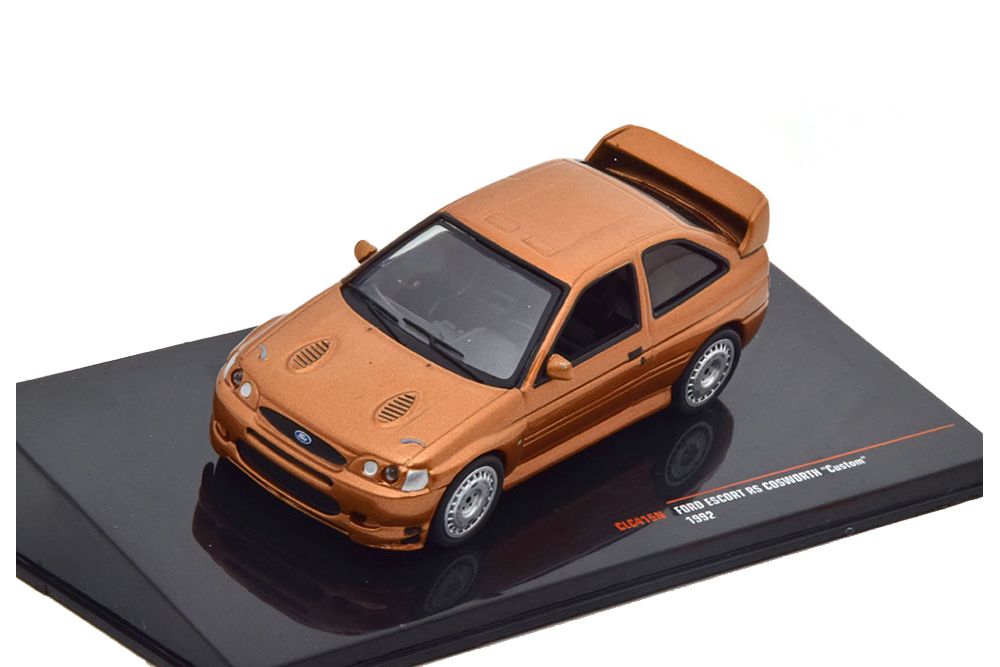 FORD ESCORT RS COSWORTH CUSTOMS 1992 METALLIC LIGHT BROWN