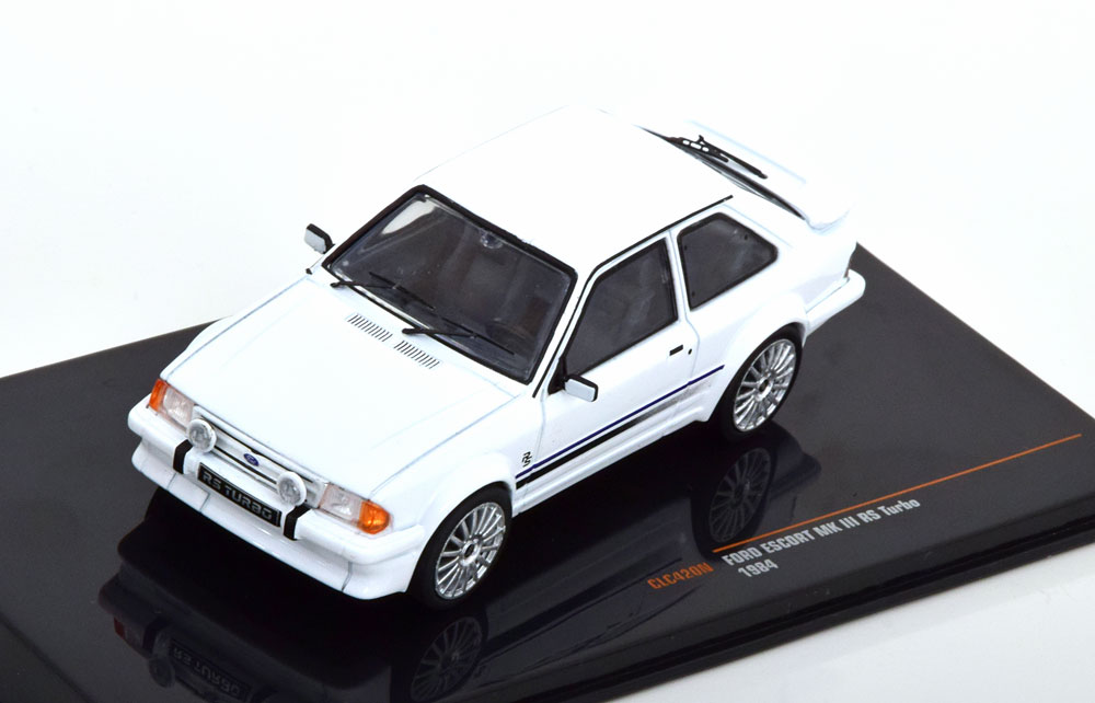 FORD ESCORT MK3 RS TURBO 1984 WHITE