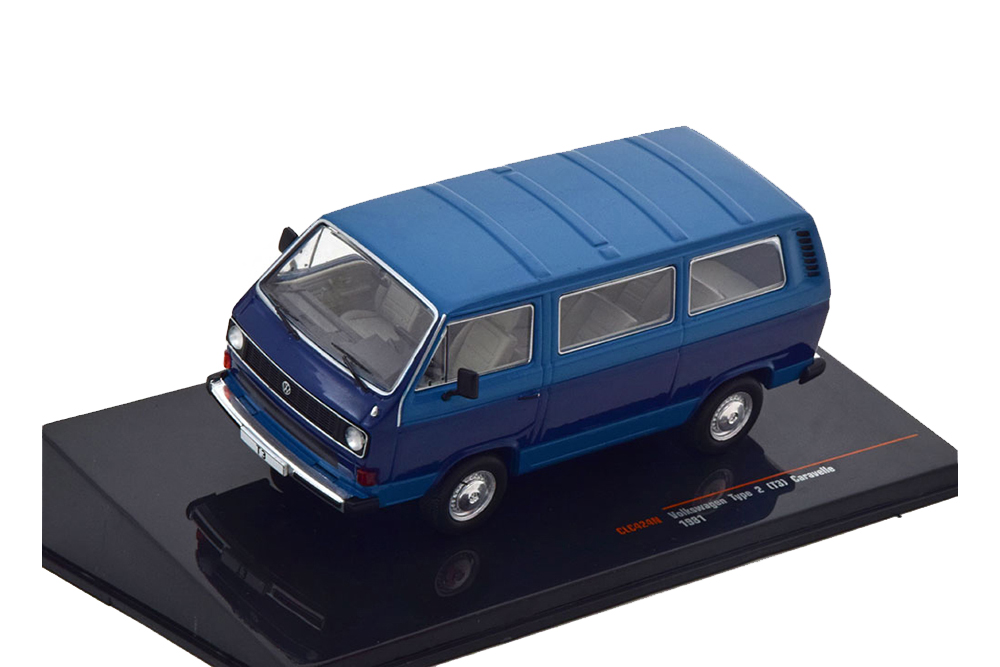 VW VOLKSWAGEN T3 CARAVELLE 1980 BLUE/DARK BLUE / ФОЛЬКСВАГЕН Т3 КАРАВЕЛЛА