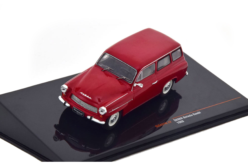 SKODA OCTAVIA STATION WAGON 1969 DARK RED / ШКОДА ОКТАВИЯ